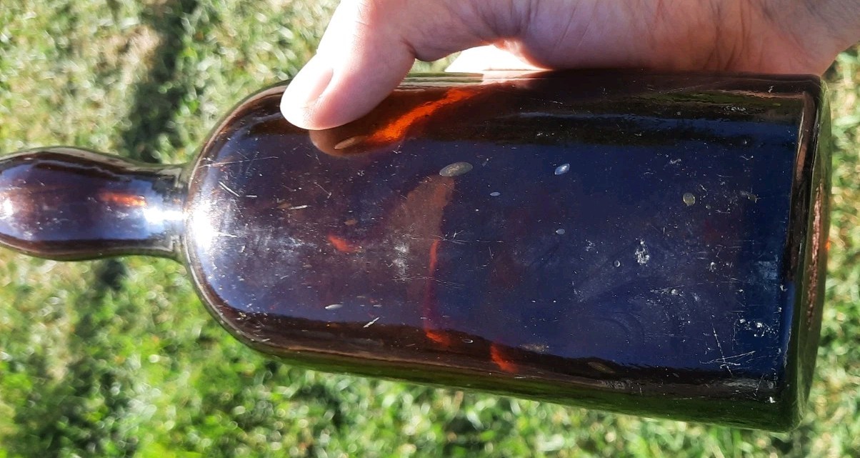 Antique Ladies Leg Bottle!