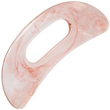 Large Pink Body Gua Sha Tool for Lymphatic Drainage, Cellulite, Muscle Tension R