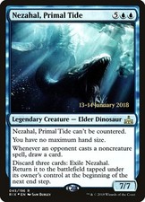 Nezahal, Primal Tide - Foil Prerelease Promo Rivals of Ixalan NM MTG