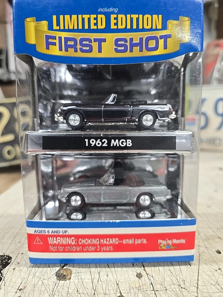 Johnny Lightning 2000 escala 1 64 invasión británica 1968 Triumph Tr3a primer disparo Foto 2 de 2