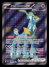 IRON CROWN EX 191/162 ULTRA RARE TEMPORAL FORCES POKEMON HOLO NM
