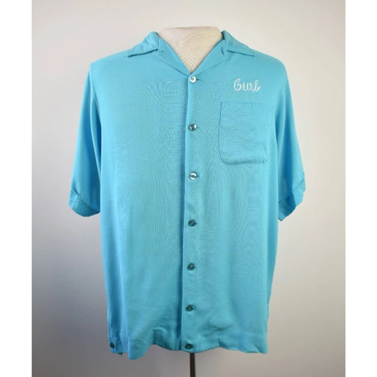 Bowling Regular Size L Vintage Casual Shirts for Men for sale | eBay