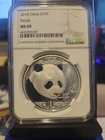 2018 Chinese Silver Panda 1 oz — photo from another recent sale