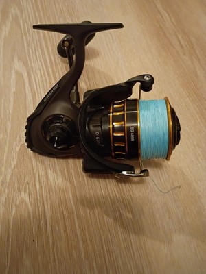 Daiwa BG MQ 4000 6.2:1 Automatic Drag Monocoque Carbon Spinning Reel - Black...