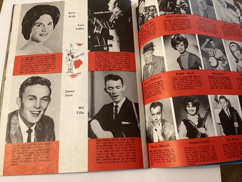 1969 Country Music Scrapbook 17th Edition By Heather Enterprises Johnny Cash - Picture 15 of 19