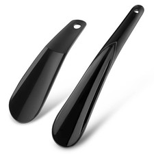 "Lightweight Plastic Shoehorn Travel Shoe Helper for Men, Women Kids - Portabl