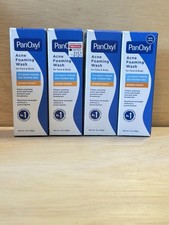 4- PanOxyl - Acne Foaming Wash Benzoyl Peroxide 1 oz Travel Size Exp 9/27 1/28