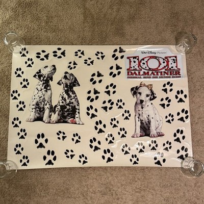Giant Stickers 101 Dalmatiner Disney Origianl for Store Cinema Dalmatians Movie