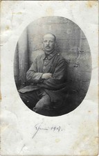 An Austrian officer, WW1 1917 original photo postcard