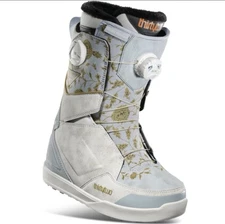 THIRTY TWO SNOWBOARD BOOTS WOMENS LASHED UK 4.5 WHITE BLUE EU 38 US 6.5