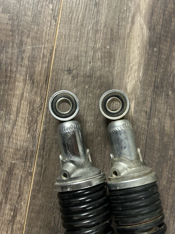 1976 Suzuki RV125 Rear Shock Absorbers (Pair) – OEM Vintage Suspension Springs - Image 3 of 4
