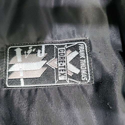 Frank Thomas Goretex Motorbike Jacket Mens Size Medium Red With Padding - Picture 8 of 13