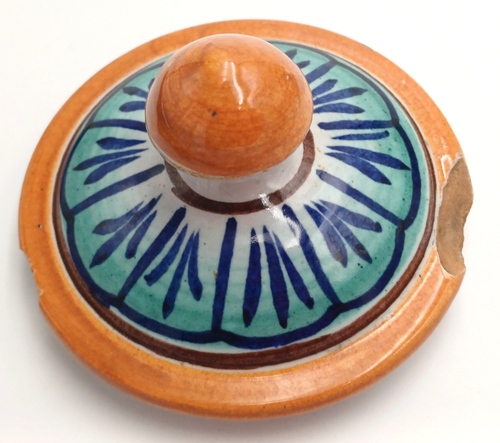 MAIOLICA - BARATTOLO CERAMICA ''DERUTA'' - VINTAGE '60 - Foto 7 di 13