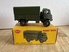 Vintage Dinky Toys 623 Army Covered Wagon Military Green In Original Box