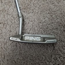 Ping Karsten Anser 2i Putter RH Original Grip Steel Shaft USA 35"