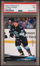 2024-25 Upper Deck Series 1 - Yanni Gourde #154 Deluxe /250 PSA 7