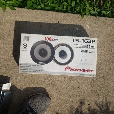 **** New Pioneer ts-163p Car Speaker Pair Audio 6.5'' Dual Cone