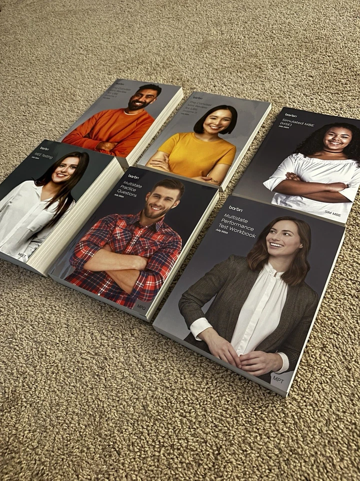 Barbri UBE 2024-2025 Full Set of 6 Bar Exam Prep Books - Image 2 of 4