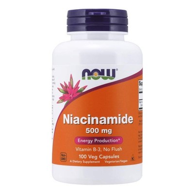 Now Foods Vitamin B Complex 100 Count Niacinamide No Flush 1 Capsule