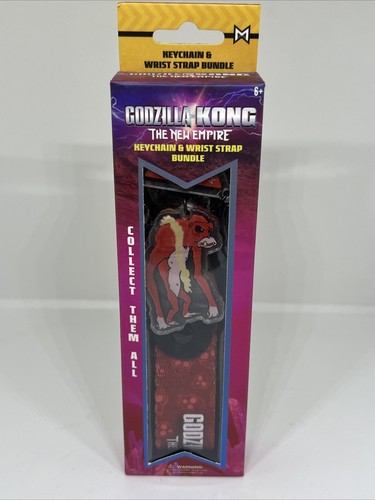 Godzilla Kong The New Empire SKAR KING Keychain & Wrist Strap Bundle - Picture 1 of 6
