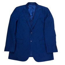 Suitsupply Size 54 Pure Wool S110 Reda 1865 Contemporary Classic Suit Navy Blue