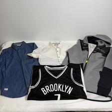 Bundle Boy Clothes 9/10 Zara Fanatics Shirt Jacket Spring Fall Casual Sporty