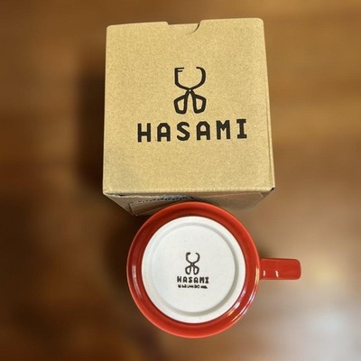 HASAMI Hasamiyaki Red Ceramic Mug