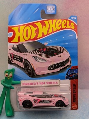 ➽ 2026 Hot Wheels CORVETTE C7 Z06 #113 pink;