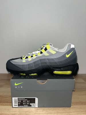 Size 9.5 - Nike Air Max 95 OG Neon 2020 CT1689-001 US Men's Size 9.5 - Nike Air Max 95 OG Neon 2020 CT1689-001 US Men's