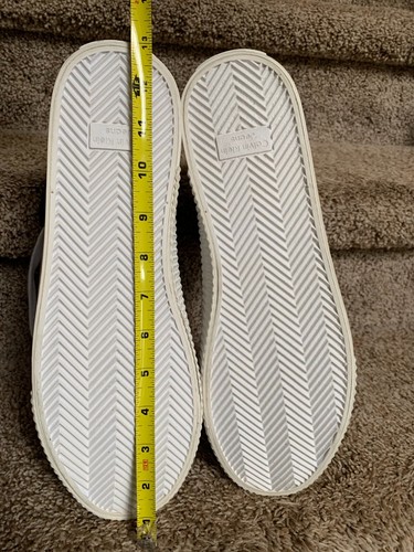 Calvin Klein Jeans Men's Navy/White Textile Logo High Tops. Size 13 M. - Picture 12 of 14