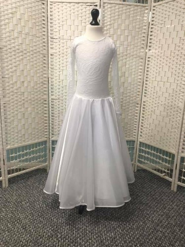 SIZE 1 (6-7 YRS) BALLROOM AND LATIN DRESSES AND TRIO DANCEWEAR brand new D4L - Picture 50 of 64