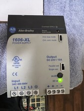 ALLEN BRADLEY 1606-XL240E-3 SER A POWER SUPPLY INPUT 3AC 400-500V OUTPUT 24VDC