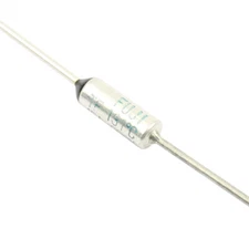 5Pcs FUJI FTF-S Type Microtemp Axial Thermal Fuse 131 ℃ TF Cutoff 15A 250V S127