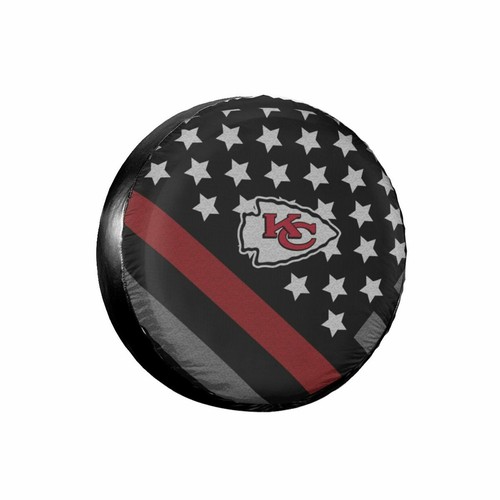 Kansas City Chiefs Auto Car Tire Cover Spare Tire Cover Universal - Picture 14 of 21