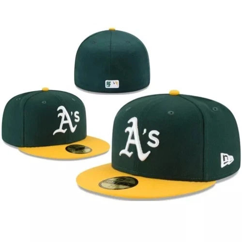 Neu Oakland Athletics Baseball Ära Mütze 59FIFTY eng anliegende Mütze -5950-16 - Bild 13 von 41