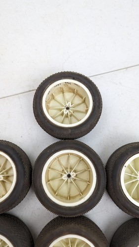 Vintage Team Losi A-7372 1/10 Rear Buggy Tires Pro-Line Pin Wheels (7) RC Parts - Picture 10 of 11