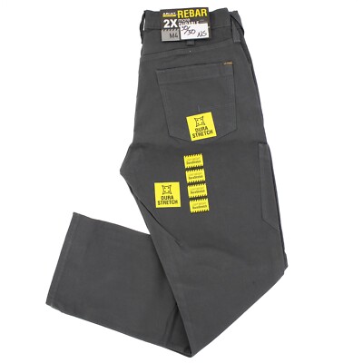 Ariat Work Rebar M4 Pants Men's Relaxed Straight, 7-Pocket Carpenter DuraStretch