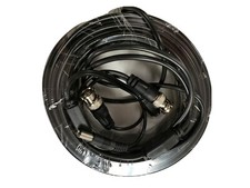 Cable BNC/Dc 66FT 20mts For CCTV Video Power Wire Security Camera