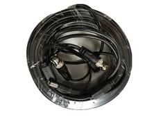 Cable BNC/Dc 66FT 20mts For CCTV Video Power Wire Security Camera