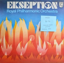 Eksepton Royal Philharmonic Orchestra Vinyl Record LP EX/VG 6423019 1971