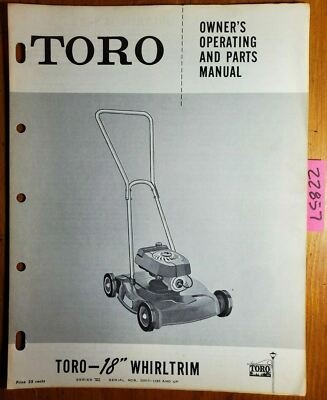 Toro 1956 Whirltrim 18