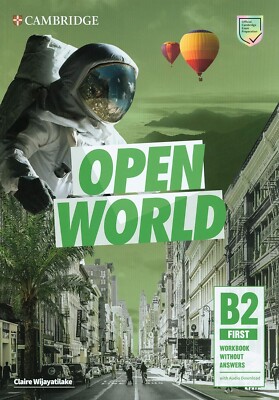 Cambridge OPEN WORLD B2 FIRST Workbook with Audio Download without Answers @NEW@