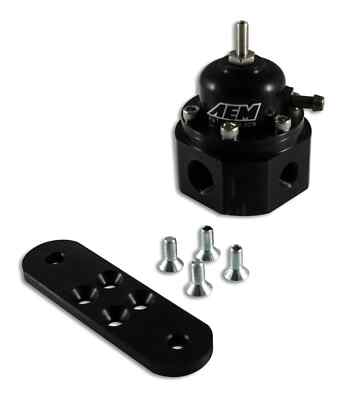 AEM Universal Einstellbar Kraftstoffdruckregler #25-302BK
