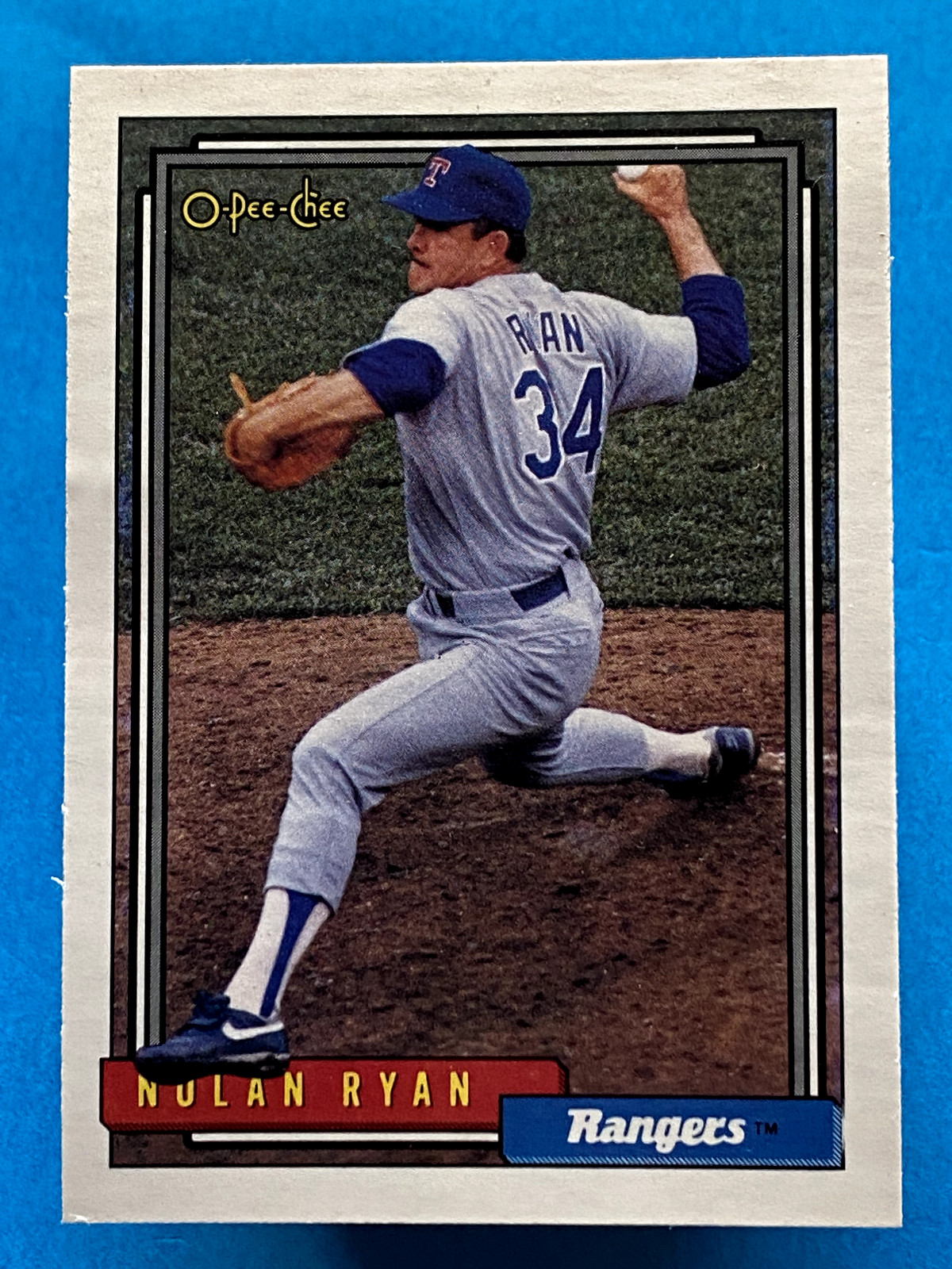 Nolan Ryan 1992 O-Pee-Chee #1 Texas Rangers