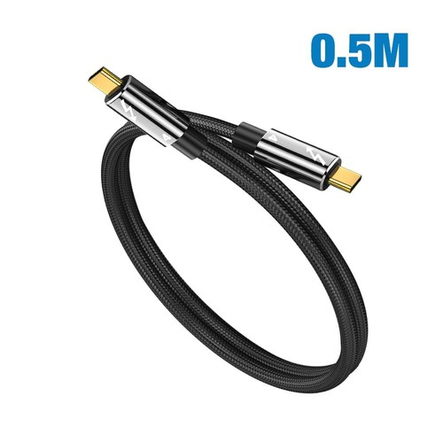 Thunderbolt 4 USB C Type-C Cord 40Gbps 8K UHD Video Display Fast Charger Cable - 第 19/25 張圖片