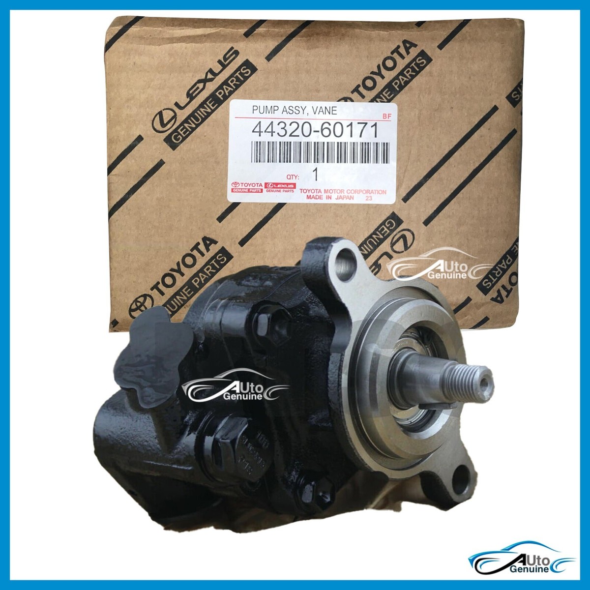 4432060171 Genuine Toyota PUMP ASSY, VANE 44320-60171 Made