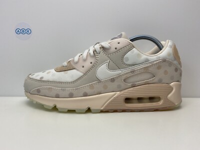 Herren Nike Air Max 90 Turnschuhe OG NRG Turnschuhe Spot Polka Dot Beige versch. Größen