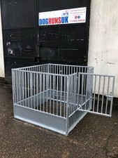 Dog Run Panels Galvanised Professional Puppy Pen Heavy Duty 20mm Bars-All sizes