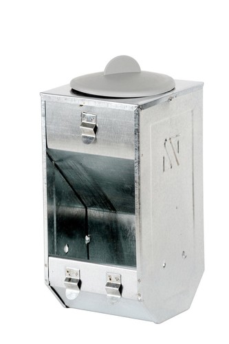 GABBIA Antitopo Zincata PULCINI POLLI Incl. Mangiatoia Abbeveratoio Cm - Foto 2