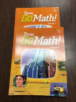 Texas Go Math Grade 5 Volume I & II - Used 9780544086753 ...